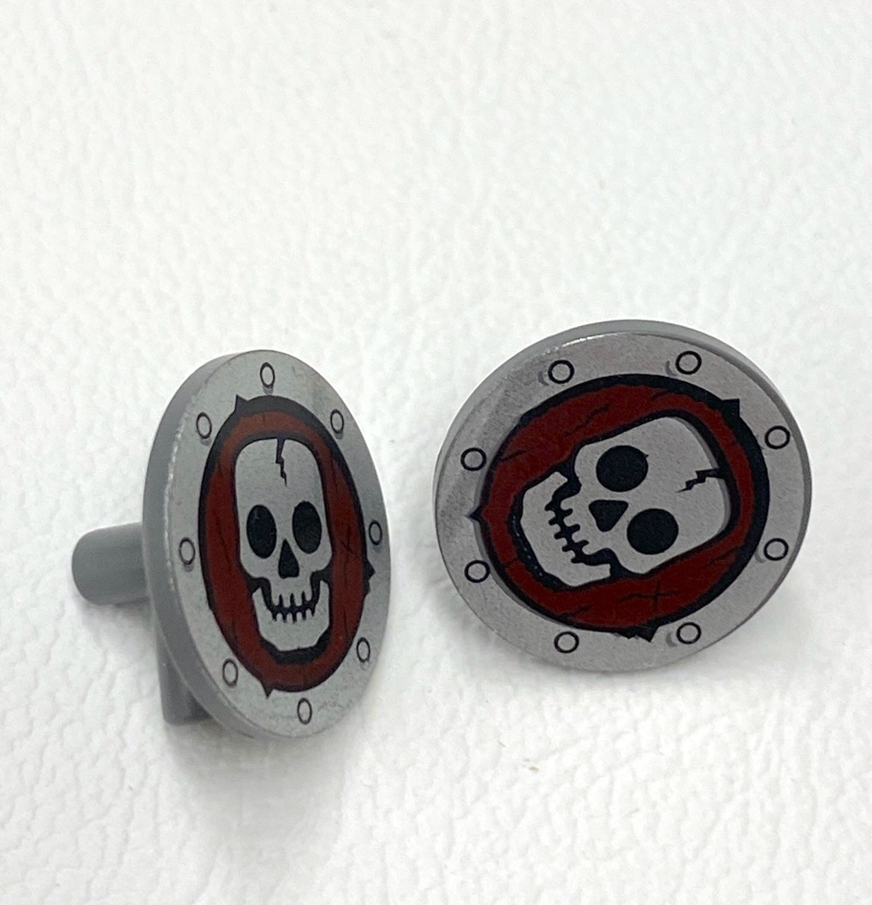 LEGO Castle Shield Skull Pattern Pack of 2