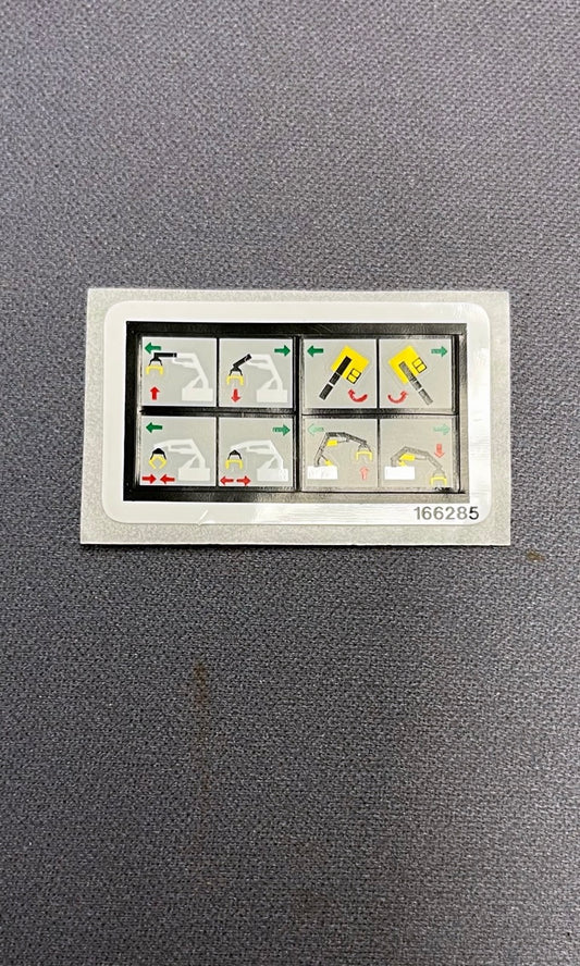 LEGO Vintage Technic Sticker Sheet from Set #8868 Air Tech Claw Rig