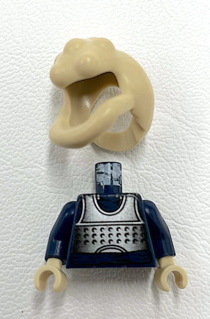 LEGO Star Wars Headpiece and Torso for Bib Fortuna Minifigure