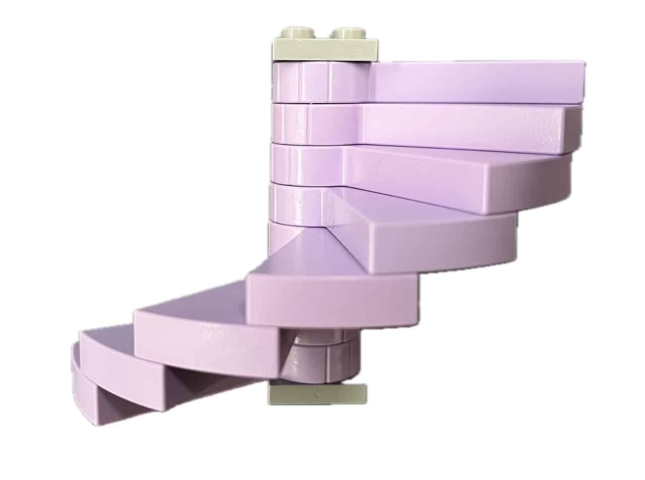 Lavender Spiral Stairs