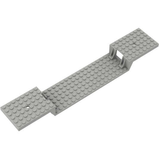 LEGO Train Base 6x34 Split Level Light Bluish Grey