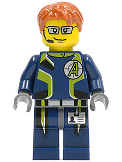 LEGO Agents Agent Fuse Minifigure
