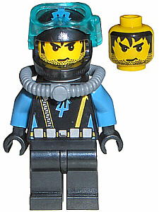 LEGO Aquaraiders Diver Minifigure