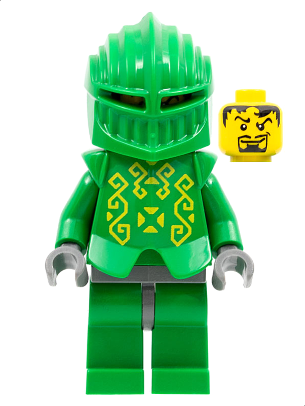LEGO Castle Rascus Minifigure Knights Kingdom II