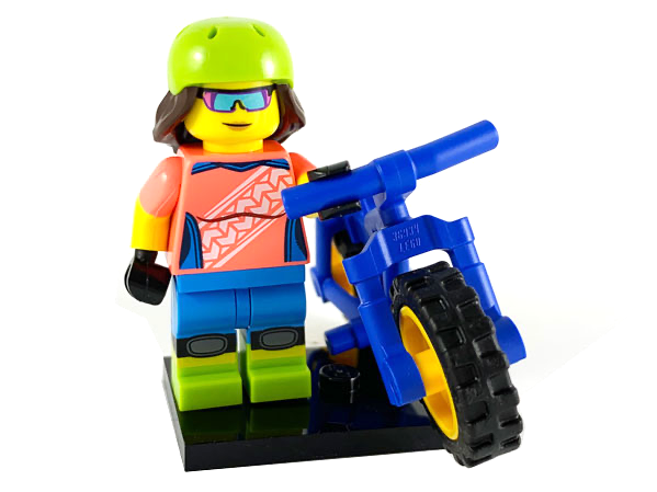 LEGO Mountain Biker BRAND NEW Minifigure