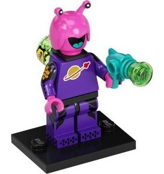 LEGO Space Creature BRAND NEW Minifigure with Classic Space Logo Torso