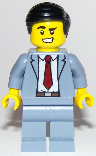 LEGO City Slick Salesman Minifigure