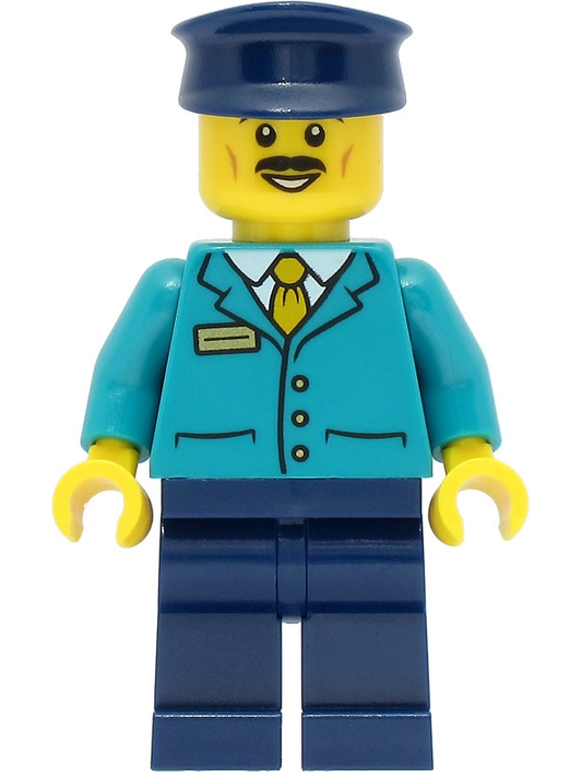 LEGO City / Trains Train Driver Minifigure