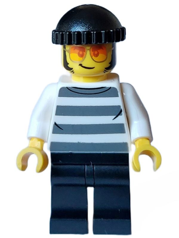 LEGO City Police Bandit Crook Minifigure