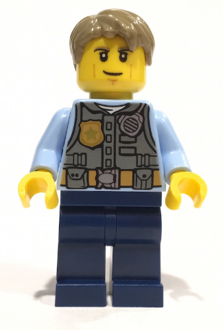 LEGO City Chase McCain Minifigure - Dimensions Game