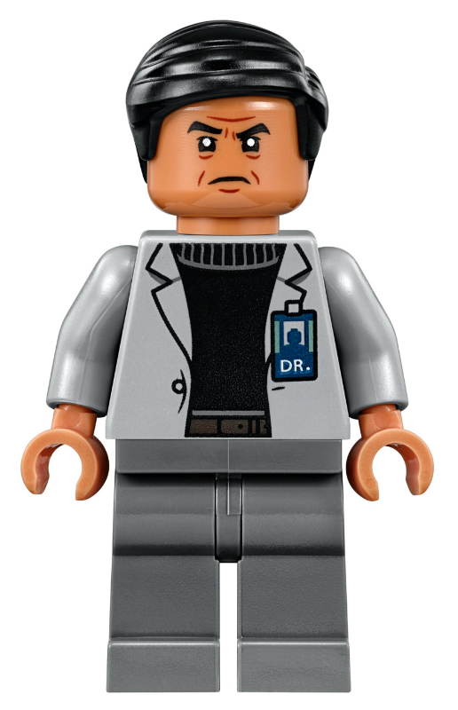 LEGO Jurassic World Dr Henry Wu Minifigure