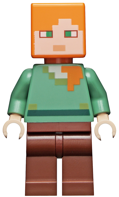 LEGO Minecraft Alex Minifigure