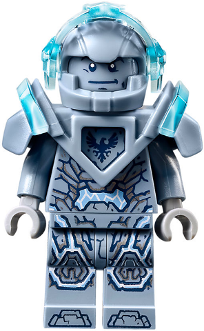 LEGO Nexo Knights Clay Moorington Minifigure - Stone Clay