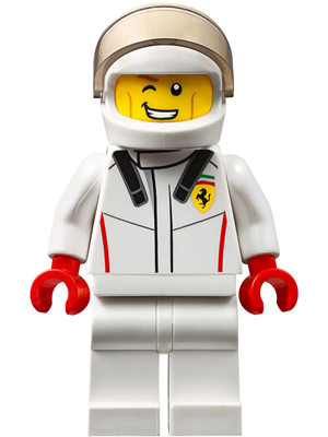 LEGO Speed Champions Ferrari FXX K Driver Minifigure