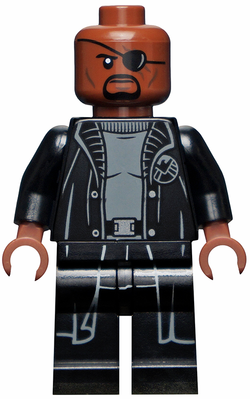 LEGO Marvel Superheroes Nick Fury Minifigure