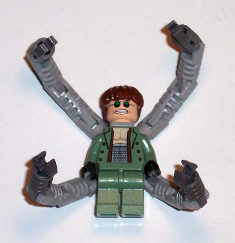 LEGO Marvel Superheroes Dr Octopus / Otto Octavius / Doc Ock Minifigure
