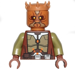 LEGO Star Wars Jedi Knight Kao Cen Darach Minifigure (Without Legs)